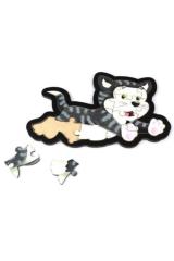 AHŞAP PUZZLE KEDİ