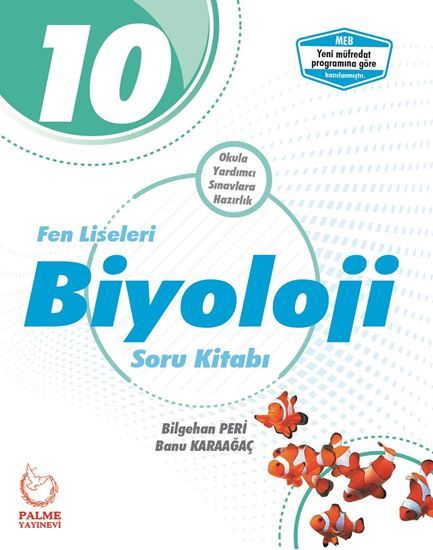 PALME YAYINLARI 10. SINIF FEN LİSELERİ BİYOLOJİ SORU KİTABI