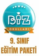 BİZ OKULLARI 9.SINIF EĞİTİM PAKETİ (Açıklamayı Okuyunuz)