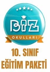 BİZ OKULLARI 10.SINIF EĞİTİM PAKETİ (Açıklamayı Okuyunuz)
