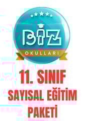 BİZ OKULLARI 11. SINIF SAYISAL EĞİTİM PAKETİ (Açıklamayı Okuyunuz)