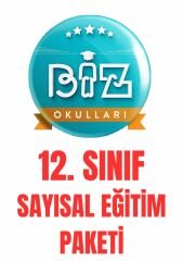 BİZ OKULLARI 12.SINIF SAYISAL EĞİTİM PAKETİ (Açıklamayı Okuyunuz)