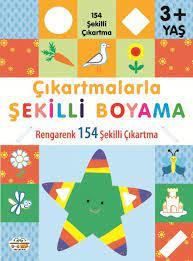 ÇIKARTMALARLA ŞEKİLLİ BOYAMA 3 YAŞ ÜSTÜ