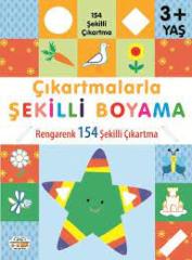ÇIKARTMALARLA ŞEKİLLİ BOYAMA 3 YAŞ ÜSTÜ