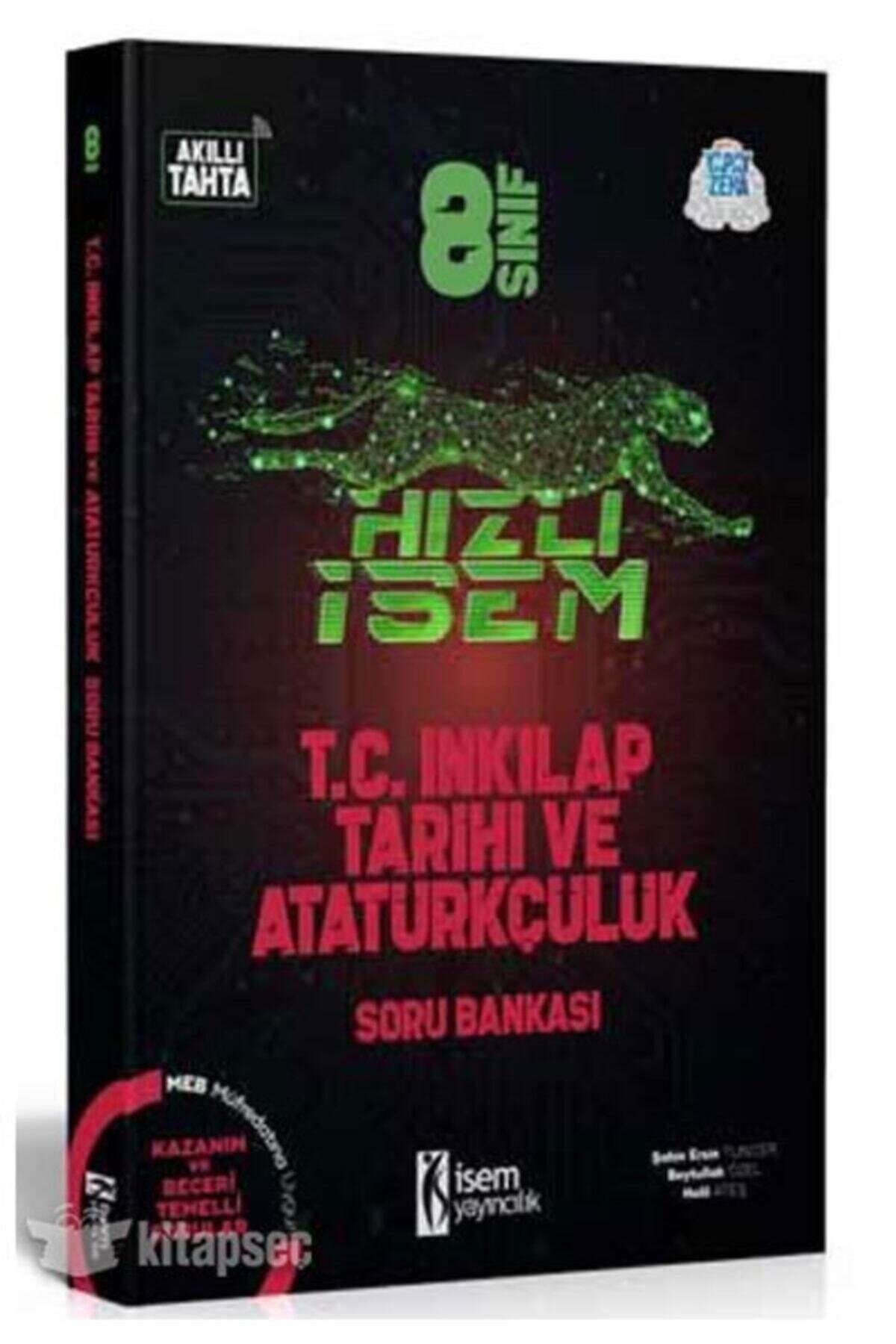 İSEM 2021 8. SINIF HIZLI İNKILAP TARİHİ VE ATATÜRKÇÜLÜK SORU BANKASI