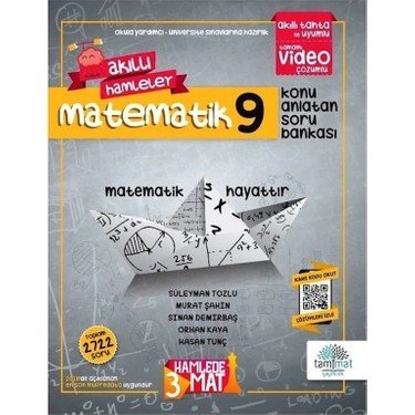 TAMMAT 9.SINIF MATEMATİK SORU BANKASI  TAMMAT YAYINCILIK