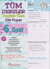 6.SINIF TÜM DERSLER YAPRAK TEST ÇEK KOPAR