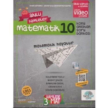 10.SINIF MATEMATİK SORU BANKASI  TAMMAT YAYINCILIK
