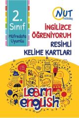 2.SINIF İNGİLİZCE ÖĞRENİYORUM RESİMLİ KELİME KARTLARI
