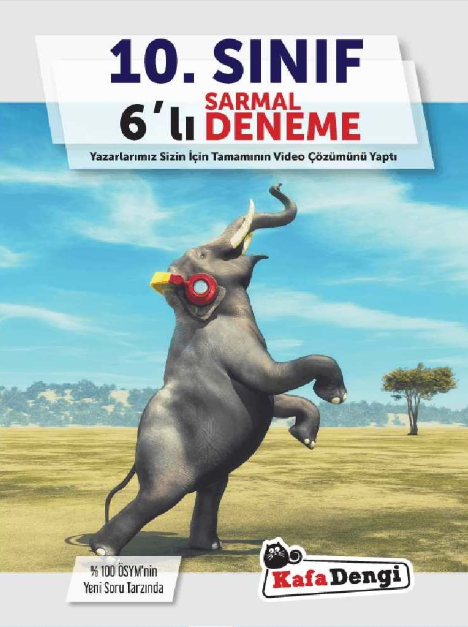 KAFA DENGİ YAYINLARI 10.SINIF SARMAL 6 DENEME VİDEO ÇÖZÜMLÜ